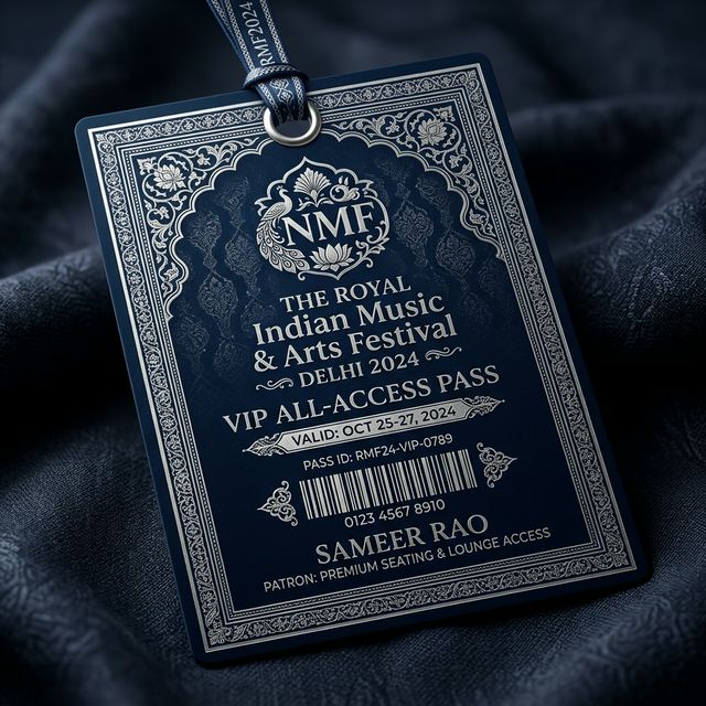 Silver Pass for Garba Night Vadodara
